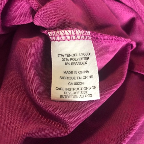 BAIA fucshia pullover with sleeve details - Picture 6 of 8